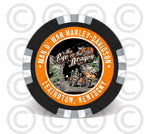 Eye of Dragon Poker Chip