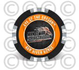 Eye of Dragon Poker Chip