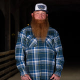 Hales Mens Anchors Aweigh Flannel