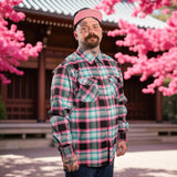 Hales Mens Geisha Flannel