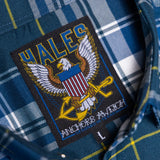 Hales Mens Anchors Aweigh Flannel
