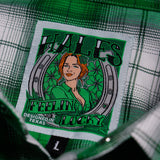 Hales Mens Feeling Lucky Flannel