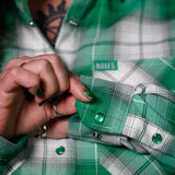 Hales Womens Feelin' Lucky Flannel