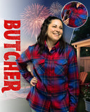 Hales Womens The Butcher Flannel