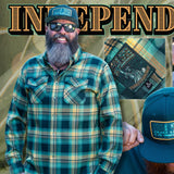 Hales Mens Independence Flannel