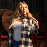Hales Womens No Quarter Given Flannel