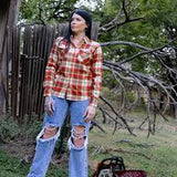 Hales Womens Leatherface Flannel