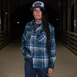 Hales Womens Anchors Aweigh Flannel