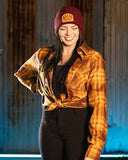Hales Womens Whiskey Bent Flannel