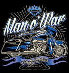 Man O' War Motorcycle Short Sleeve T-Shirt