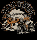 Horse Vs Motorcycle Short Sleeve T Shirt